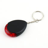 LED Torch Light whistle Sound Voice Control Keychain Locato