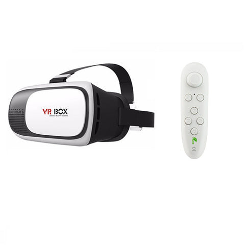 VR Box 2.0 Pro ii VR Headset 360 Video for 4-6' Mobile Phone with Remote