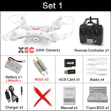 X5C RC Quadcopter Drone with or without 720P HD Camera
