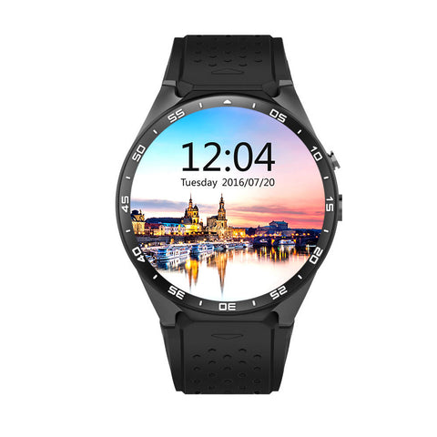 KW88 5.1 Smart Watch Phone MTK6580 1.39'' 400*400 Screen with 2.0MP Camera