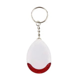 LED Torch Light whistle Sound Voice Control Keychain Locato