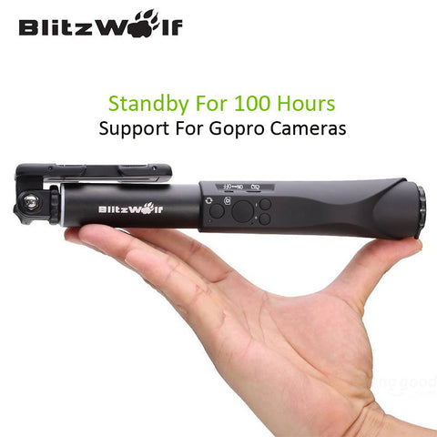 BlitzWolf Extendable Wireless Bluetooth Selfie Stick