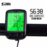 SunDing SD 563B Waterproof Cycling Bike Bicycle Computer